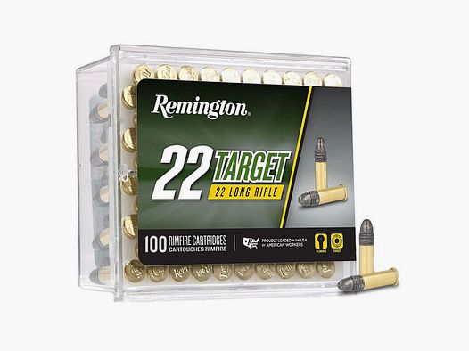 Remington KK-Patrone .22lr, RN 40gr Target VE100