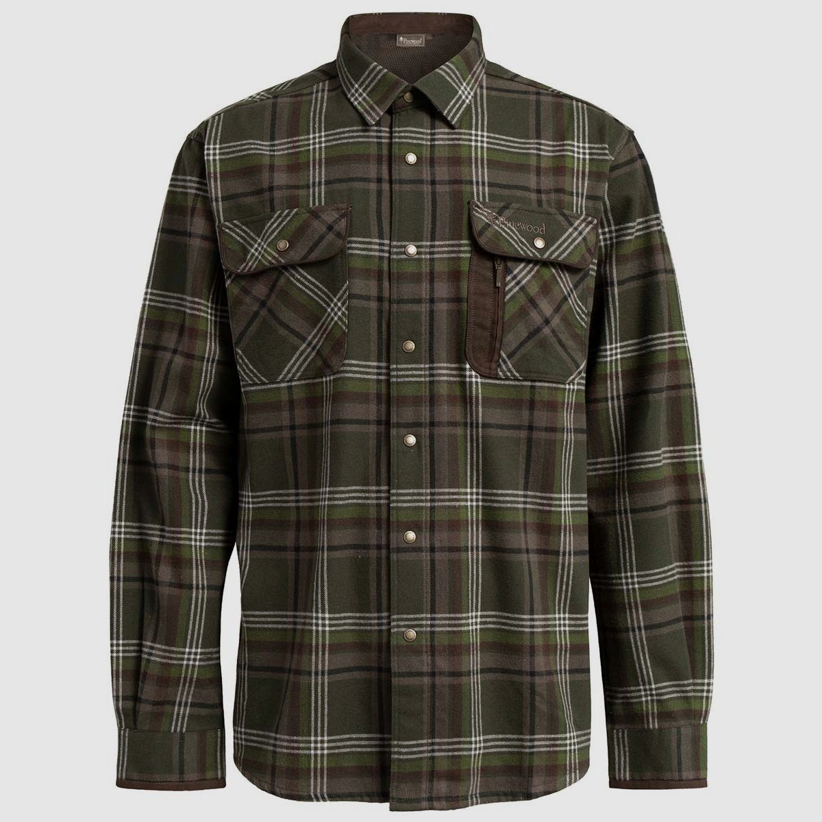 Pinewood Hemd Cornwall Green/ Pine Green