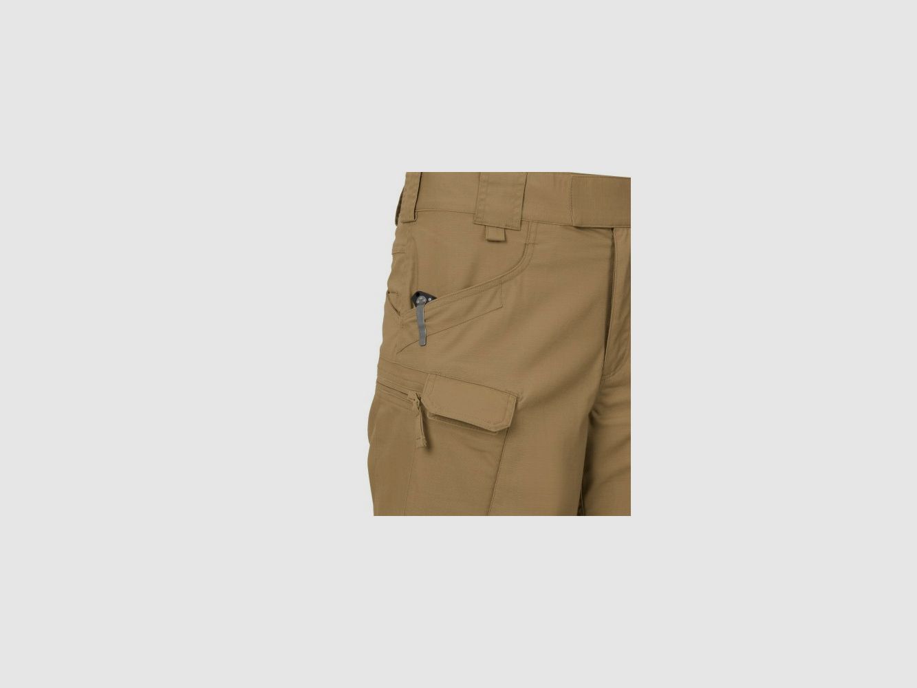 Pantalones cortos UTS 11'' PolyCotton Ripstop ash grey, imagen 5 de 7