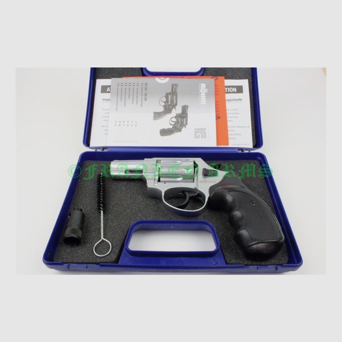 Röhm RG89 9mm R.K. nichelato