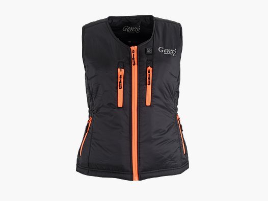 Genzo Arctic Original Gilet Chauffant Femme Noir - 44