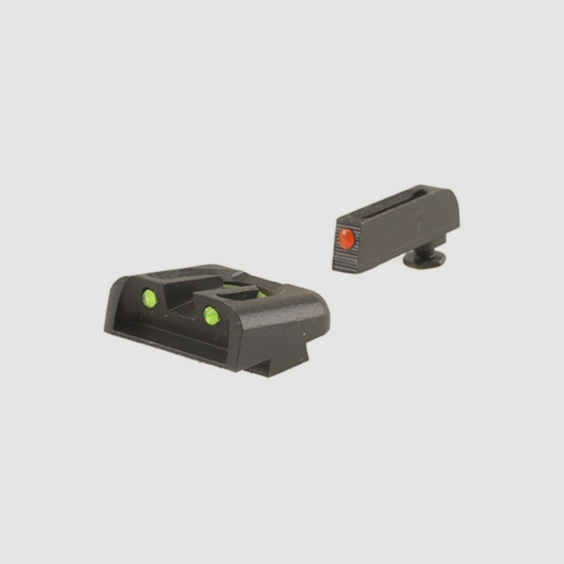 Truglo Set Tacca di mira e Mirino in Fibra Ottica per Glock