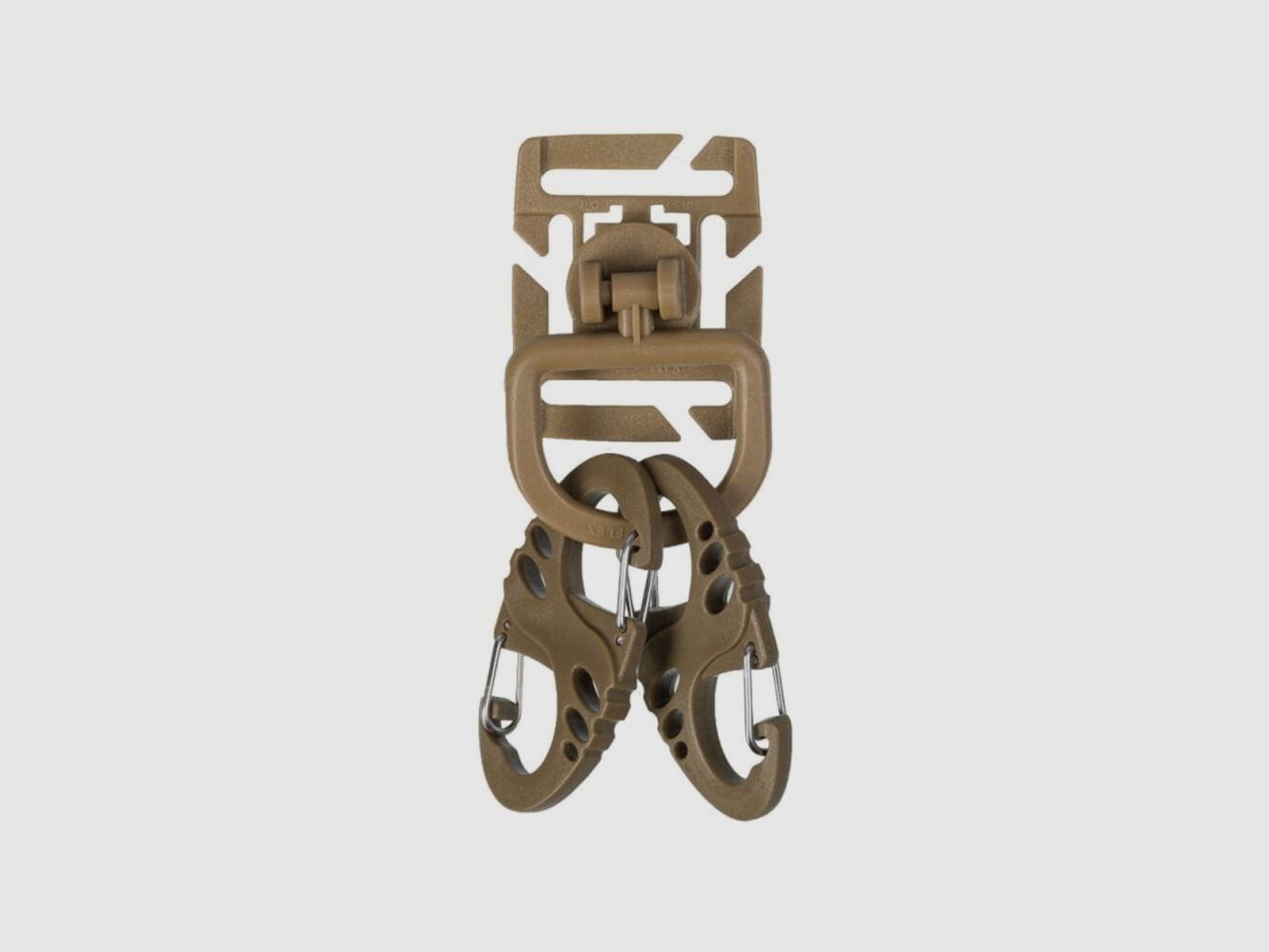 Set di fissaggio molle adattamento tattico coyote