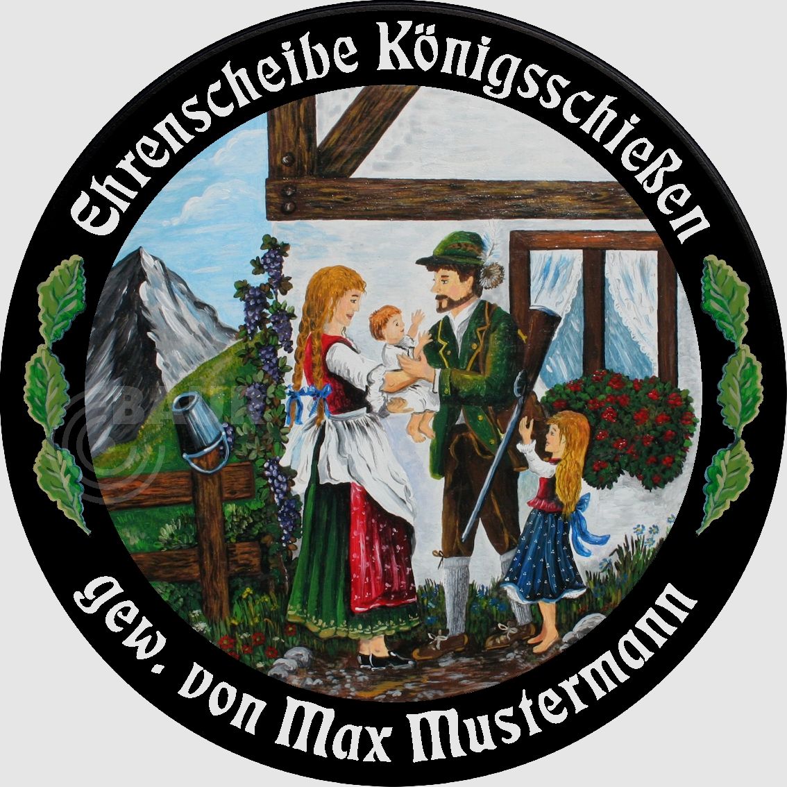 Schietschijf ECO-LINE Motief 078, afbeelding 2 van 6