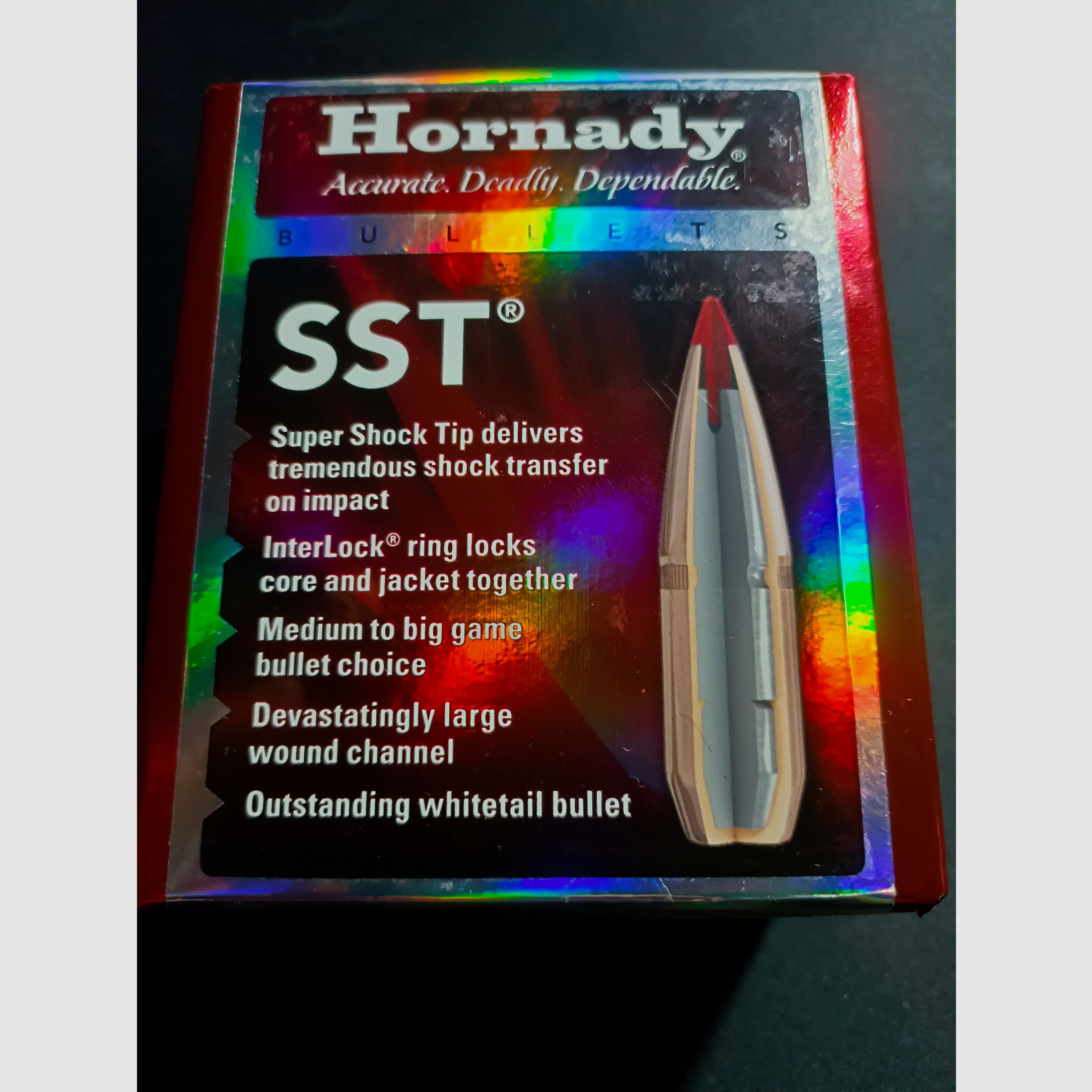 Hornady SST 180 gr 95 Geschosse 308