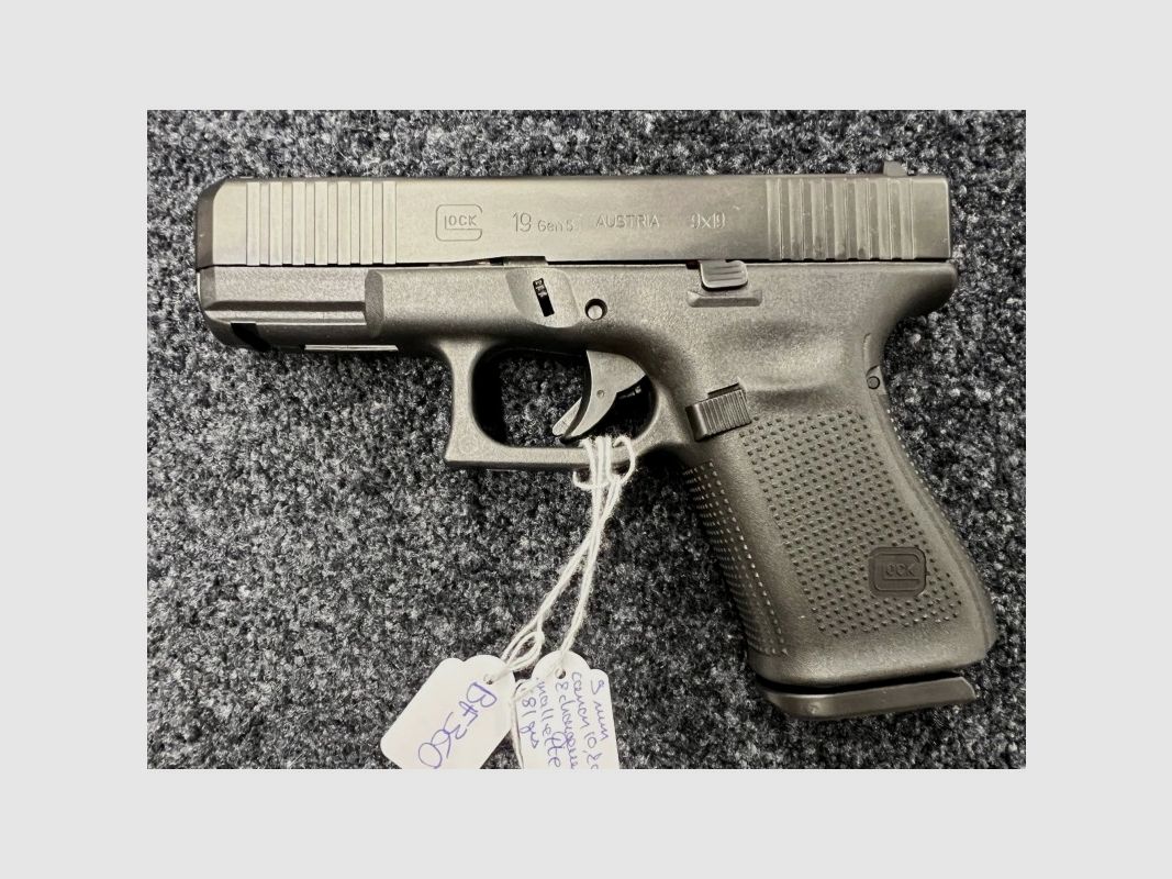 Glock 19 gen 5 FS 9 mm, afbeelding 1 van 3