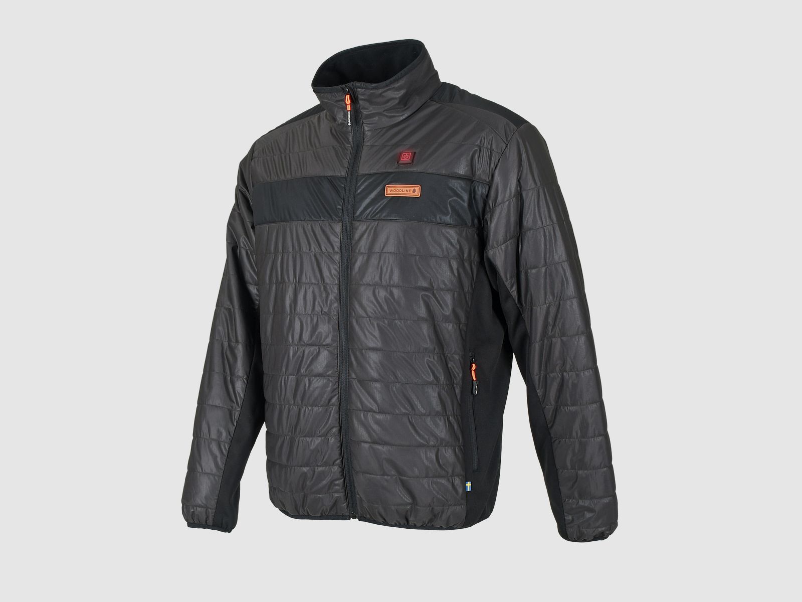 Woodline Iceland heated jacket men gray M