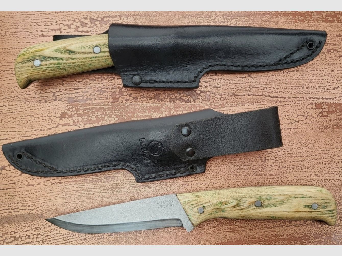 Selbstgebautes einfaches Outdoormesser, Einzelstück