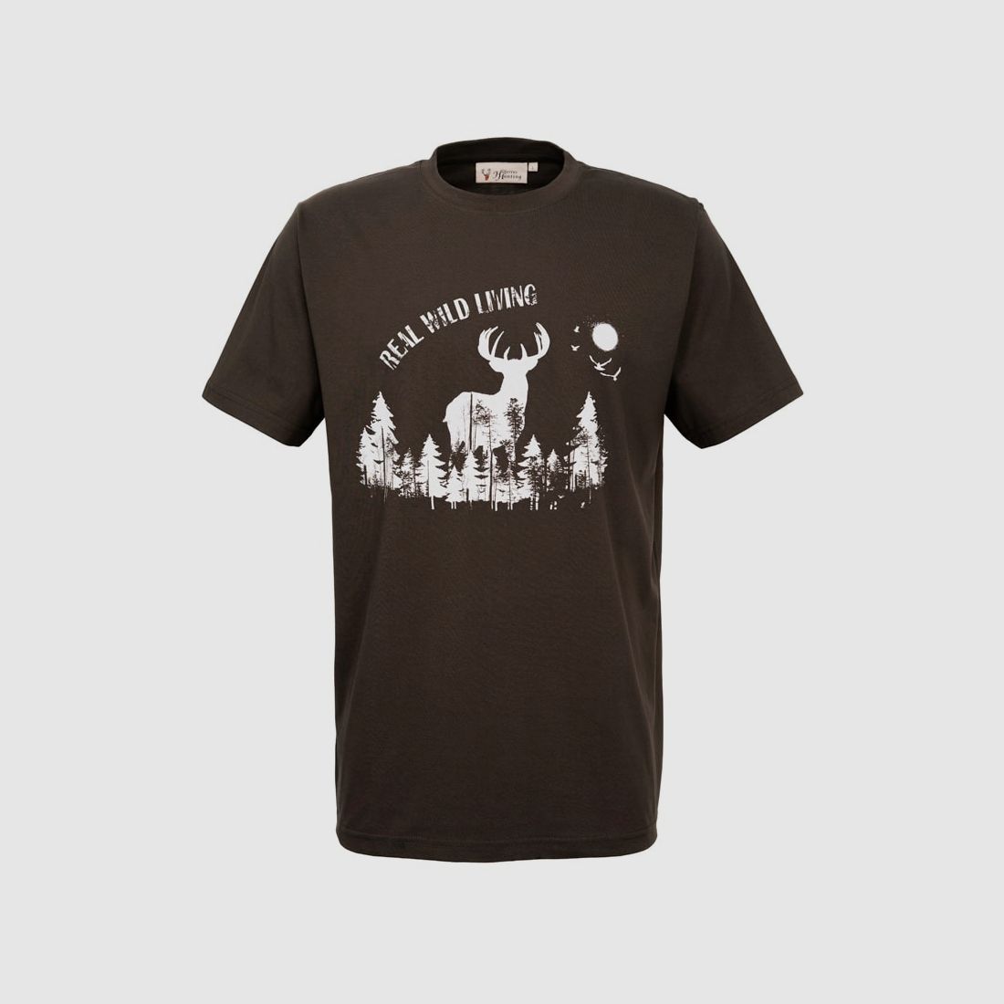 Hubertus T-Shirt Real Wild Living Oliv