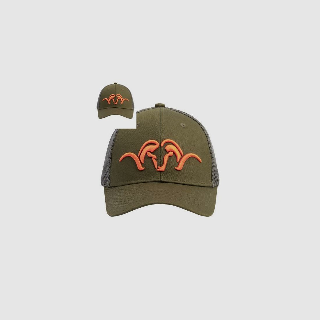 Gorra trucker Blaser HunTec verde oliva oscuro, imagen 1 de 3