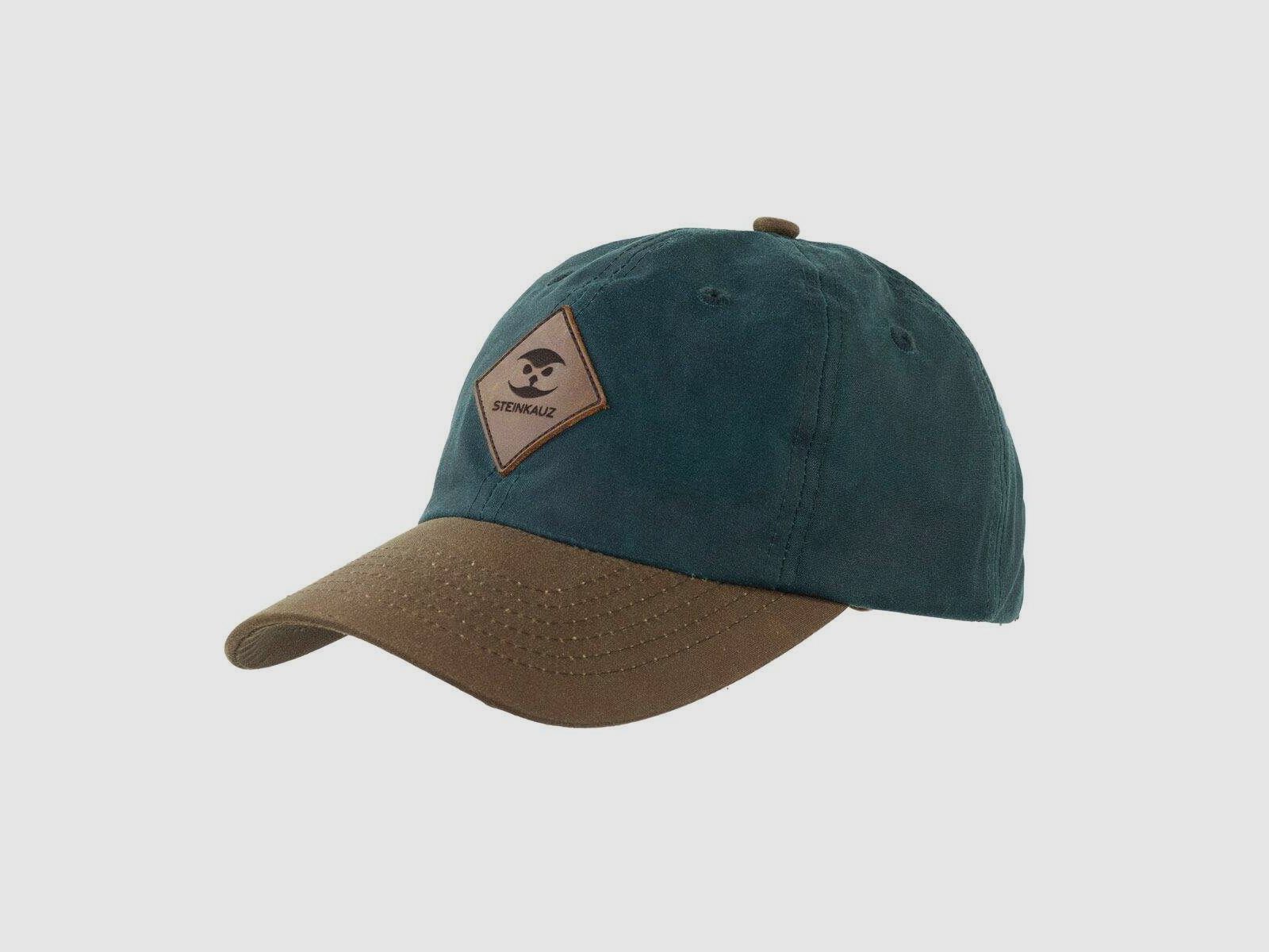 STEINKAUZ Waxcotton Basecap "Parasol", Petrol, Bild 1 von 3
