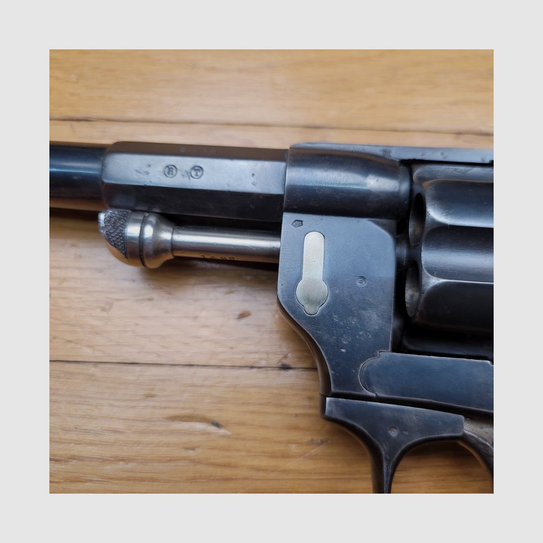 Rarissimes und schöner Revolver Modell 1874 für Marineoffizier – vollständig einheitliche Seriennummer – MAS von 1885 – sehr guter Zustand, Bild 24 von 29