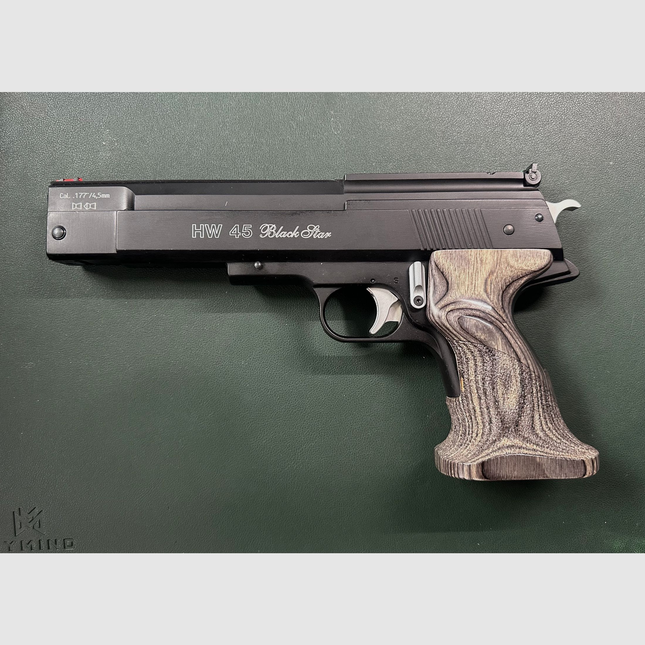 Weihrauch HW45 Black Star 4.5mm Luftpistole mit OVP