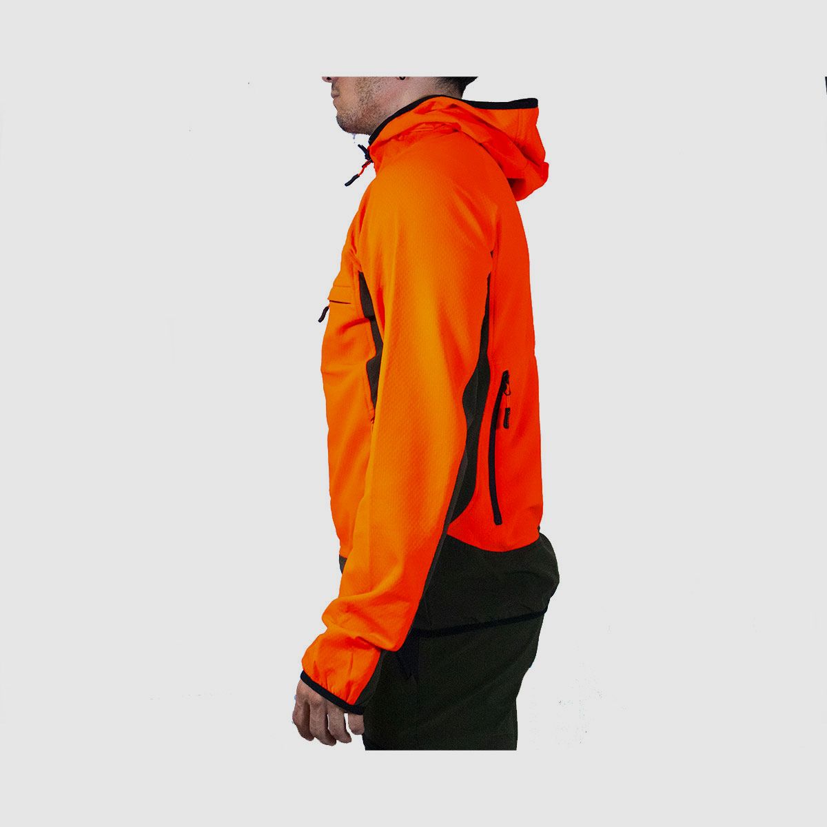 BLATEX – HYBRIDJACKE ELAST GRÜN/ORANGE, Bild 2 von 4