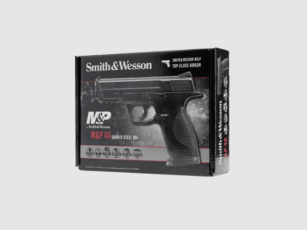 Smith & Wesson Co2 Pistol MP40 Cal.4.5mm | 3 Joule, image 10 of 10