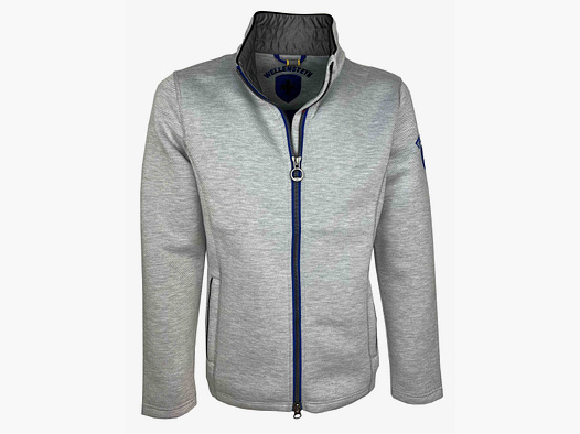 WELLENSTEYN Tampa Heren Lichtgrijs gemêleerd Koninklijkblauw