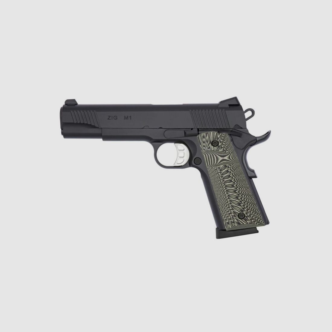 Tisas Pistole 1911 ZIG M1 schwarz Kal.9x19 | 5", Bild 2 von 2