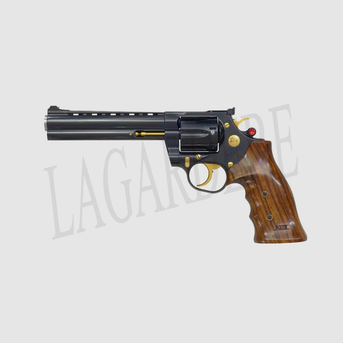 KORTH CLASSIC BLACK/GOLD 6" (REVOLVER)