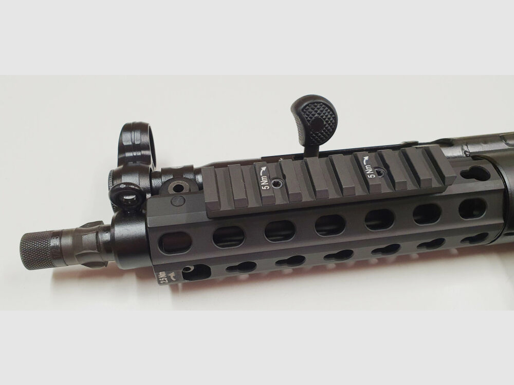 Heckler & Koch	 Heckler & Koch HK MP5 / SP5 / SP5L Handschutz Hkey Handguard Hkey Interface for Sling / Picatinny