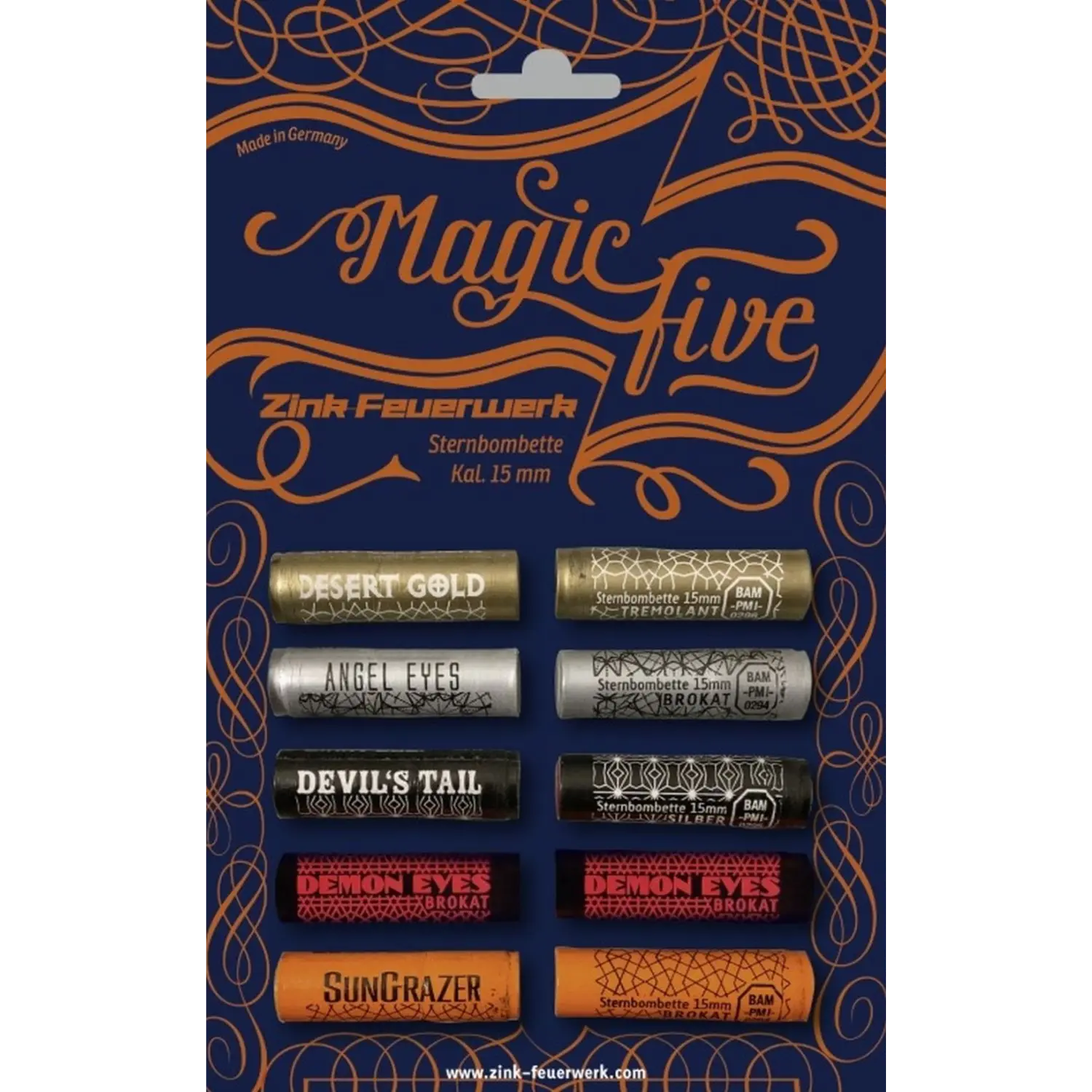 Zink Magic Five 10 Disparos de Estrellas