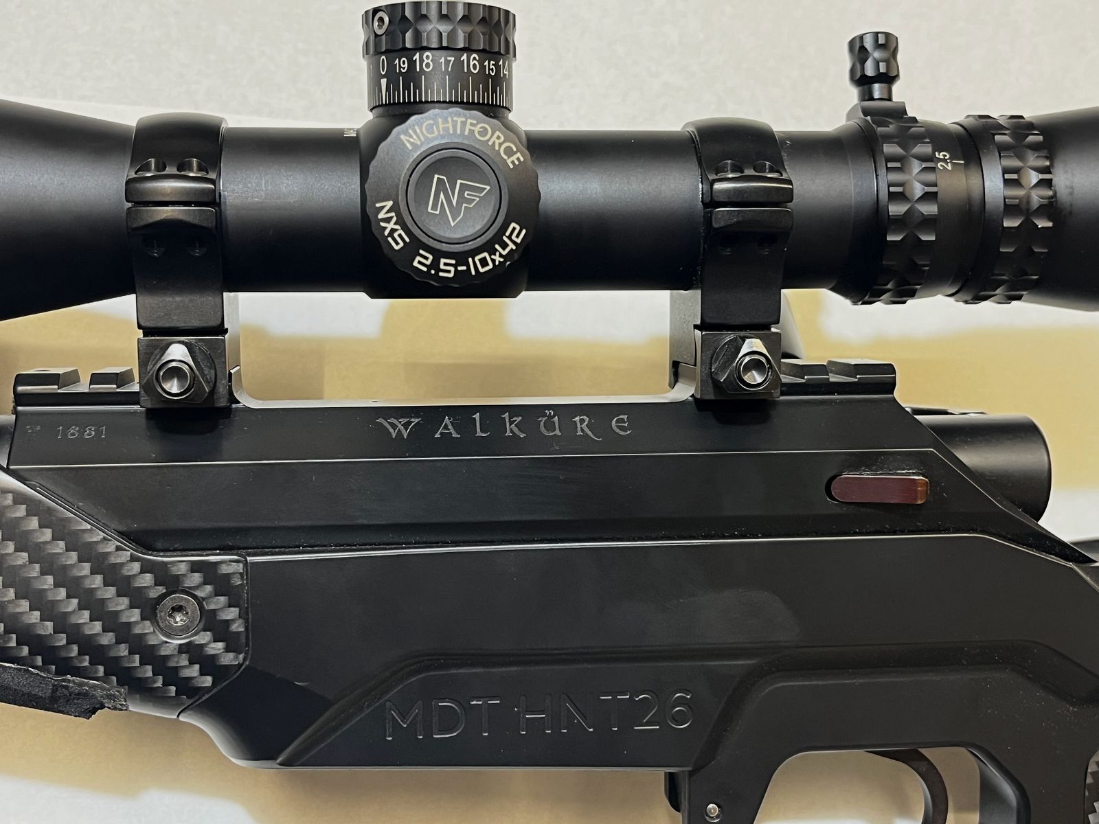 AS.H. Walküre in .308Win mit MDT Carbon Schaft