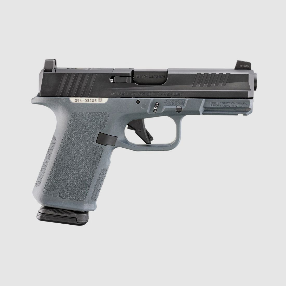 Ruger RXM, 9mm Luger, 4", 15-rds, Stealth Gray Magpul Grip