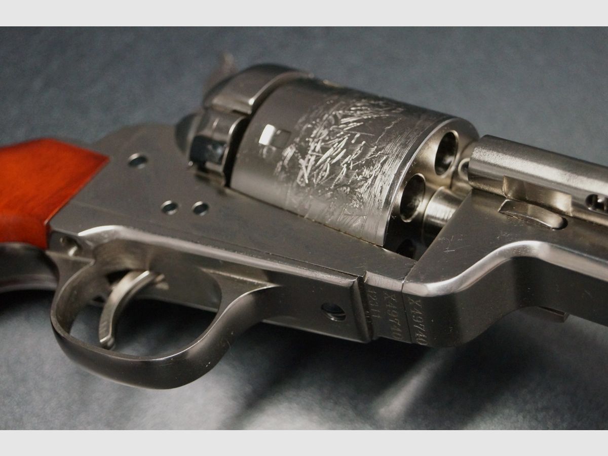 Uberti Richard-Mason Navy vernickeld, afbeelding 3 van 7