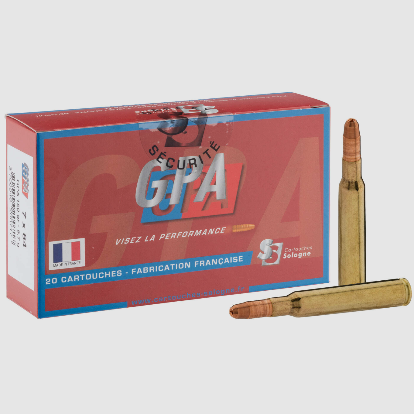 7×64 GPA 8 g / 124 grs