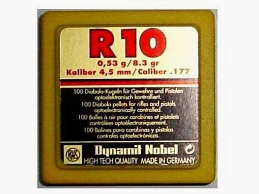 Diabolos RWS R-10 Match 4,50 (.177) 0,53 g
