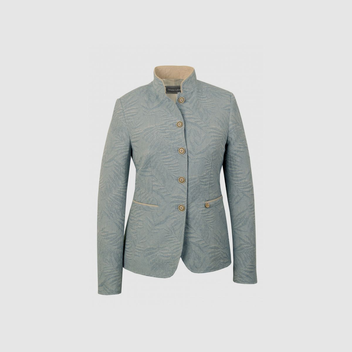 WHITE LABEL Janker Hellblau