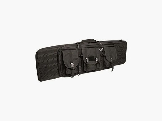 Gewehrtasche / Rifle Case "Large" - für Langwaffen bis 100cm, abschließbar, Schwarz