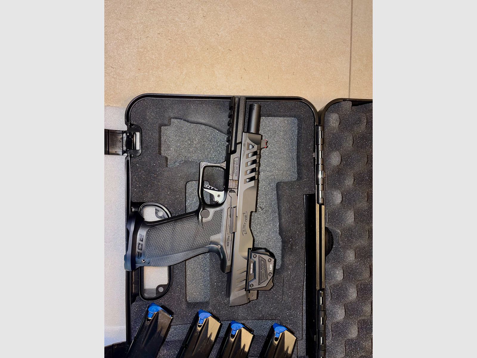 WALTHER PDP Match 5‘‘ OR (9mm x 19, Full Size)