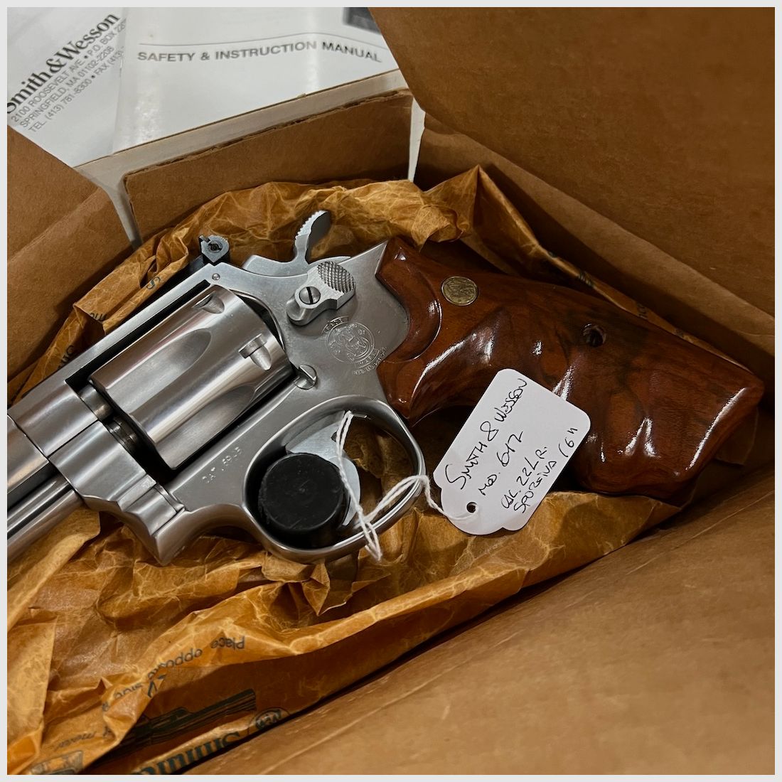 Smith & Wesson Mod 617, Bild 3 von 10