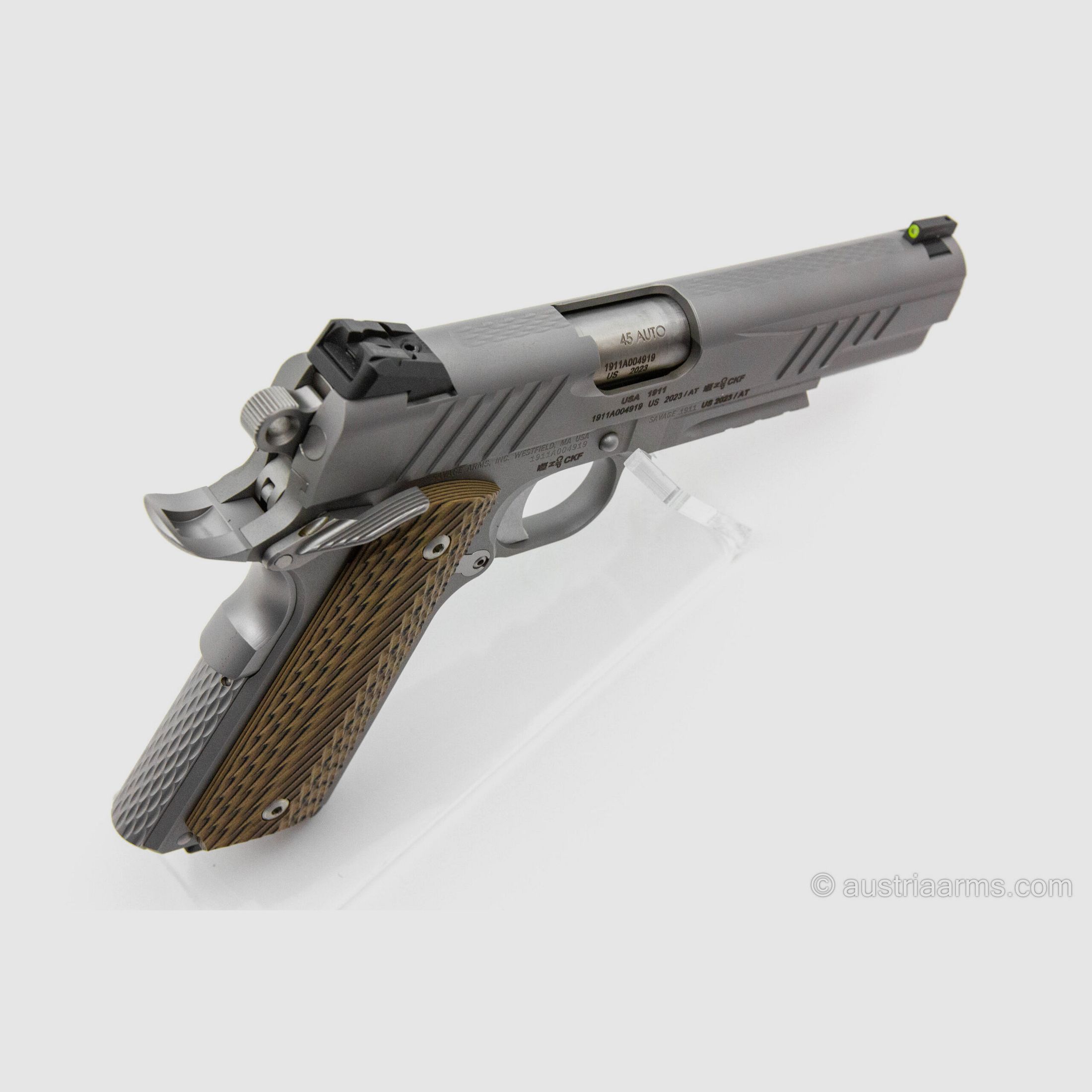 Savage Arms 1911 Stainless, New weapon, .45 ACP, image 3 of 4