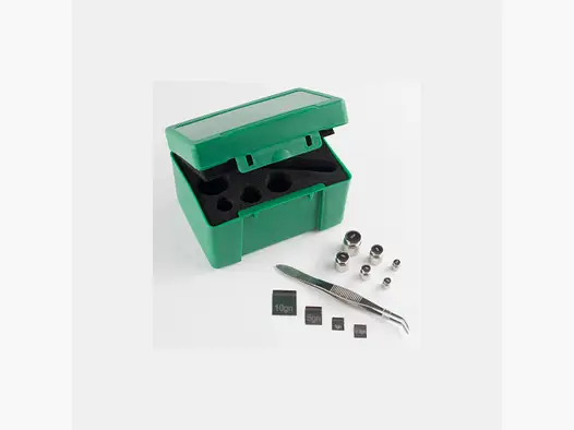 RCBS Deluxe Kalibratiegewichten Set – 0,5 tot 200 grain