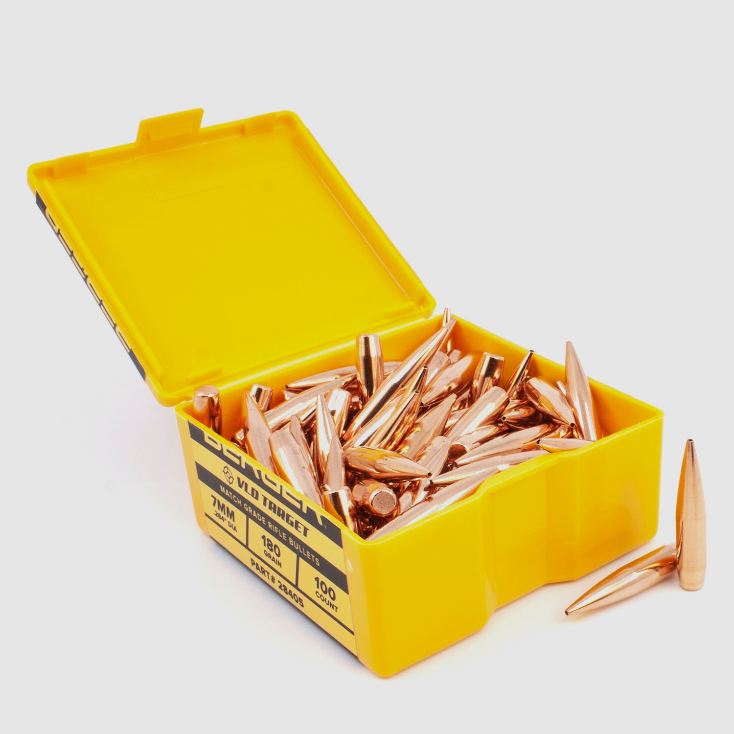 Proiettile Berger 7mm/.284 VLD Target 180GR 100 Pezzi