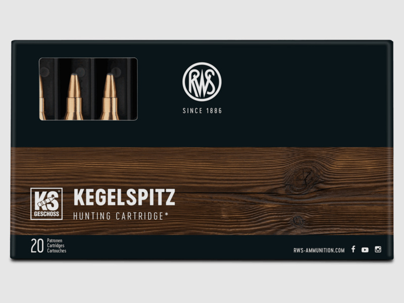 RWS Kegelspitz Kal. 5,6x57 - 4,8g / 74gr