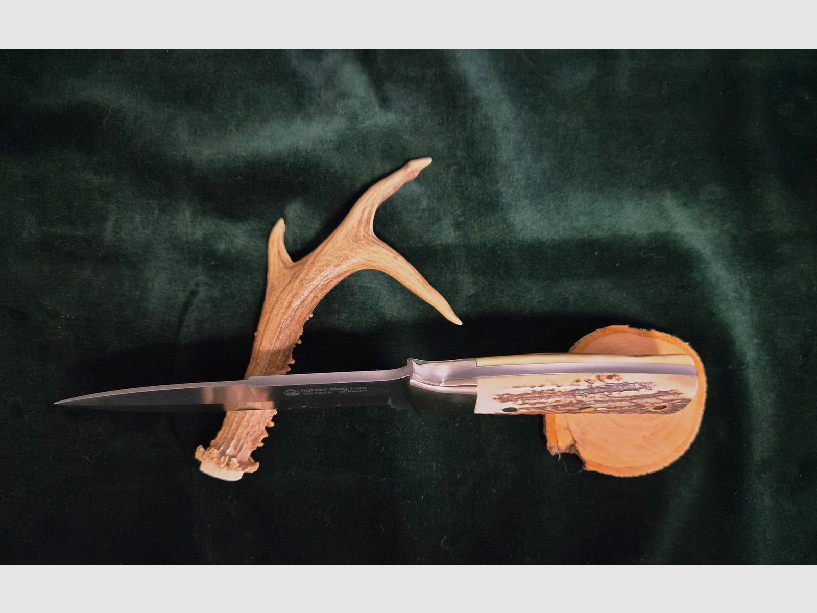 Sehr seltenes Jagdmesser, Puma Fighter Samba Stag Jagdmesser Modell 114003