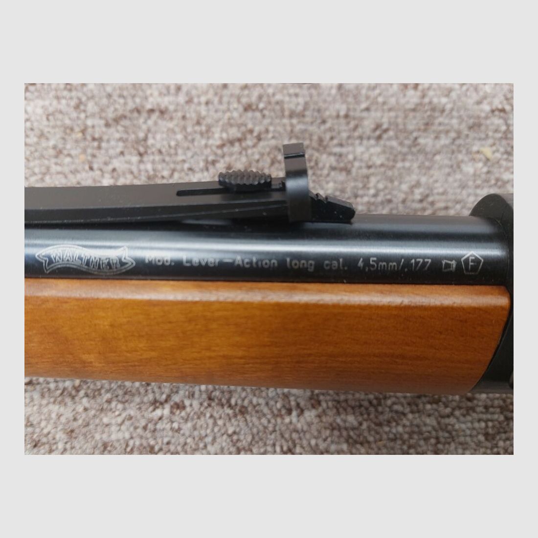 Walther karabinek z dźwignią pod łuskę