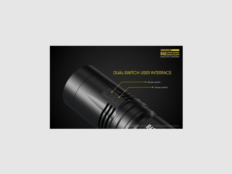 Latarka Nitecore R40 ze Stacją Ładowania 1000 Lumenów, zdjęcie 22 z 30