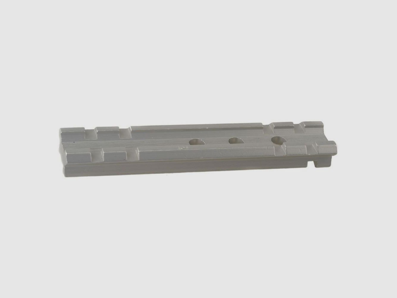 Weaver Basis aus Aluminium Weaver / Picatinny Silber für Revolver S&W und Taurus