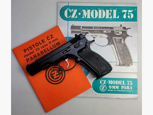 Pistole CZ 75 - Kal 9mm Luger - TOP!!!