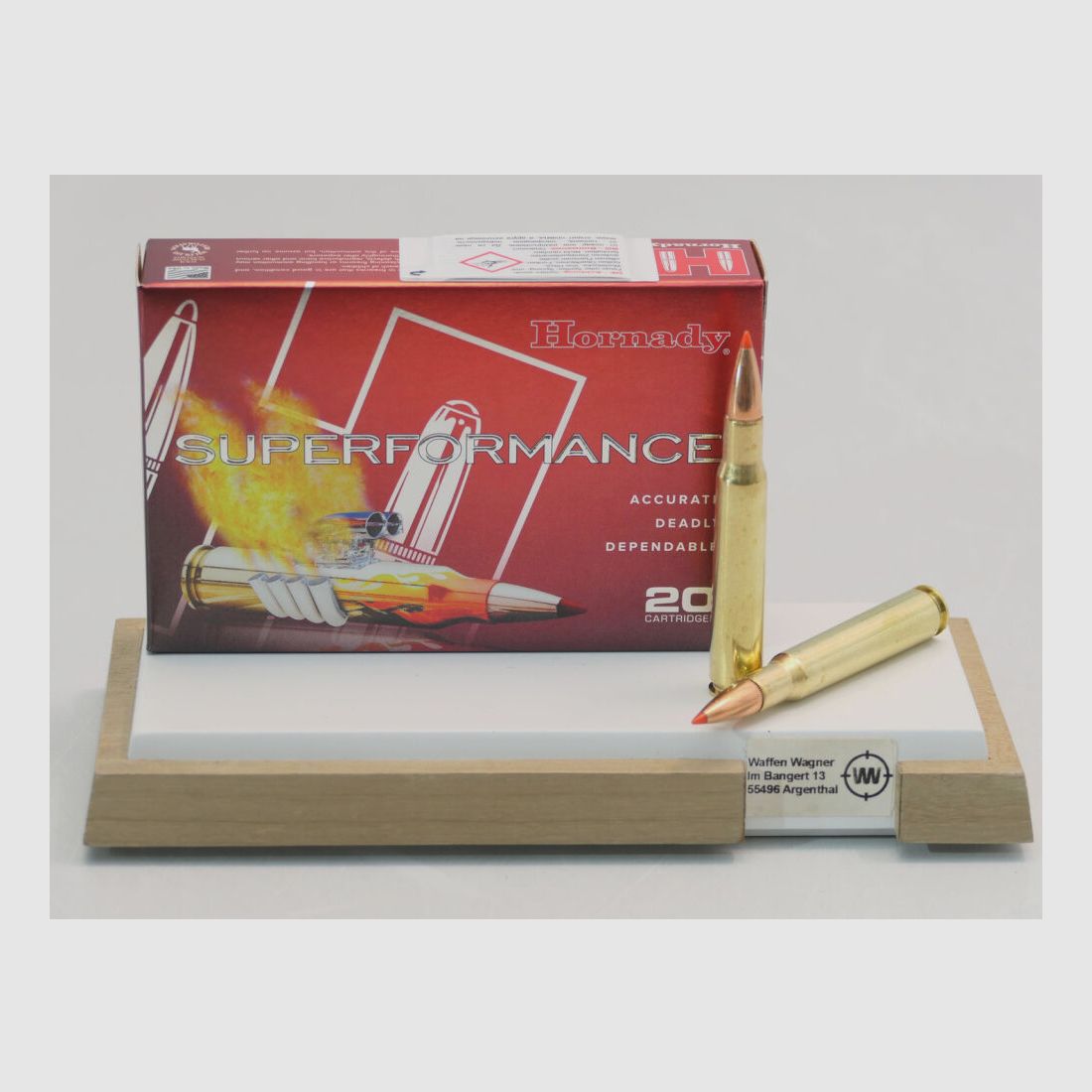 Hornady SST 165grs à20