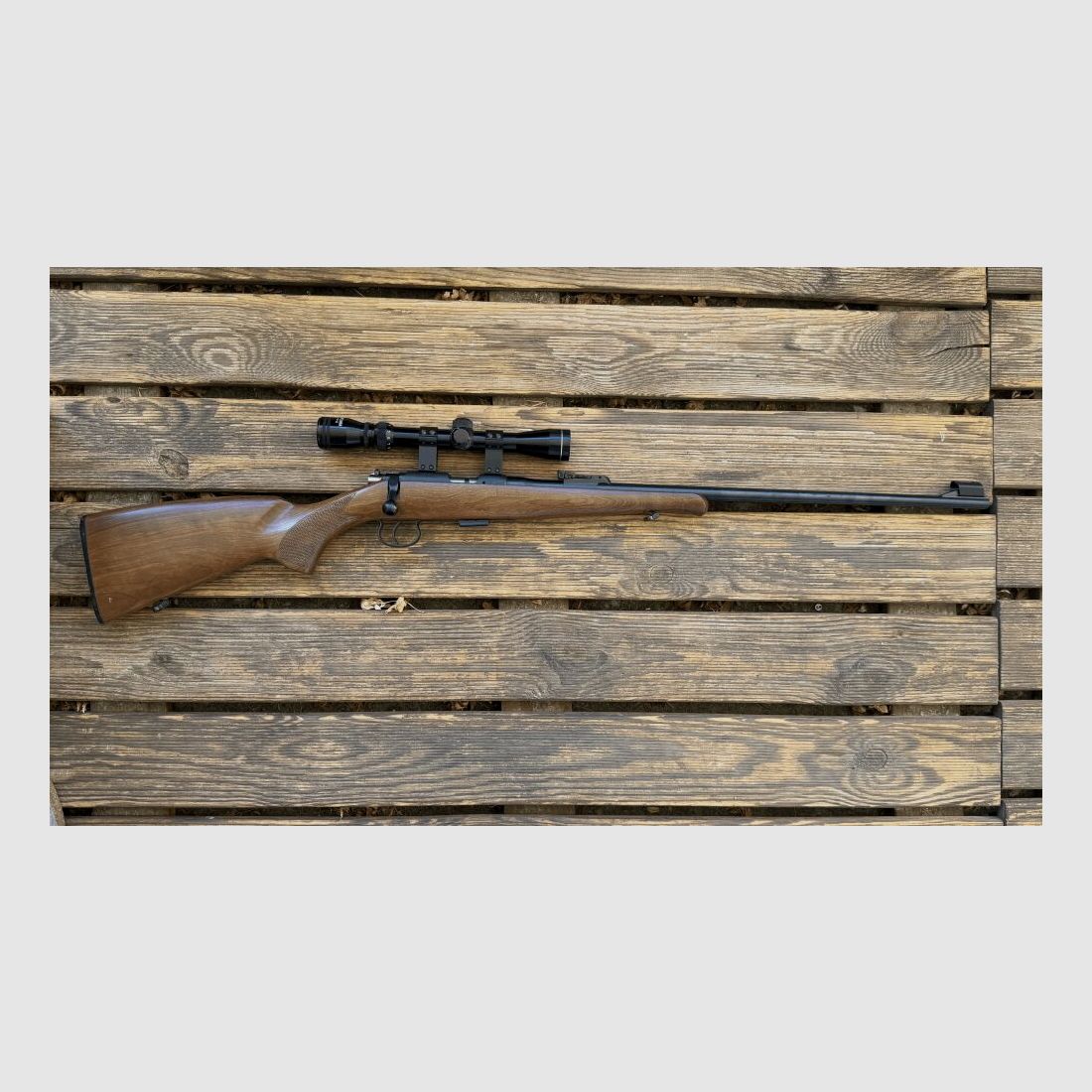 CZ Uhersky Brod 452 2E with Norconia 3-9 x32 scope .22lr, image 1 of 4