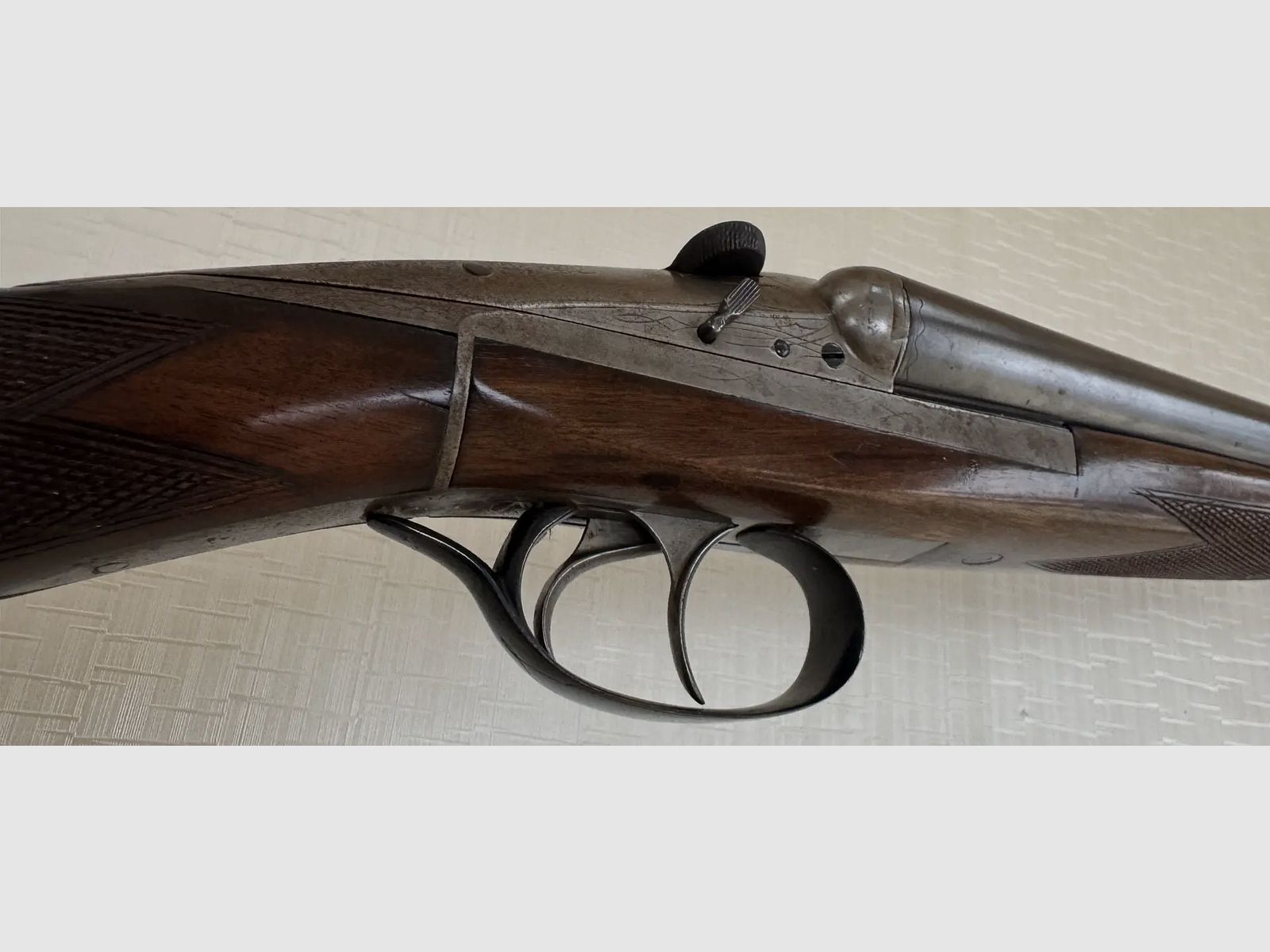 Halifax St. Étienne Doppelflinte System Daren Kaliber 16/65