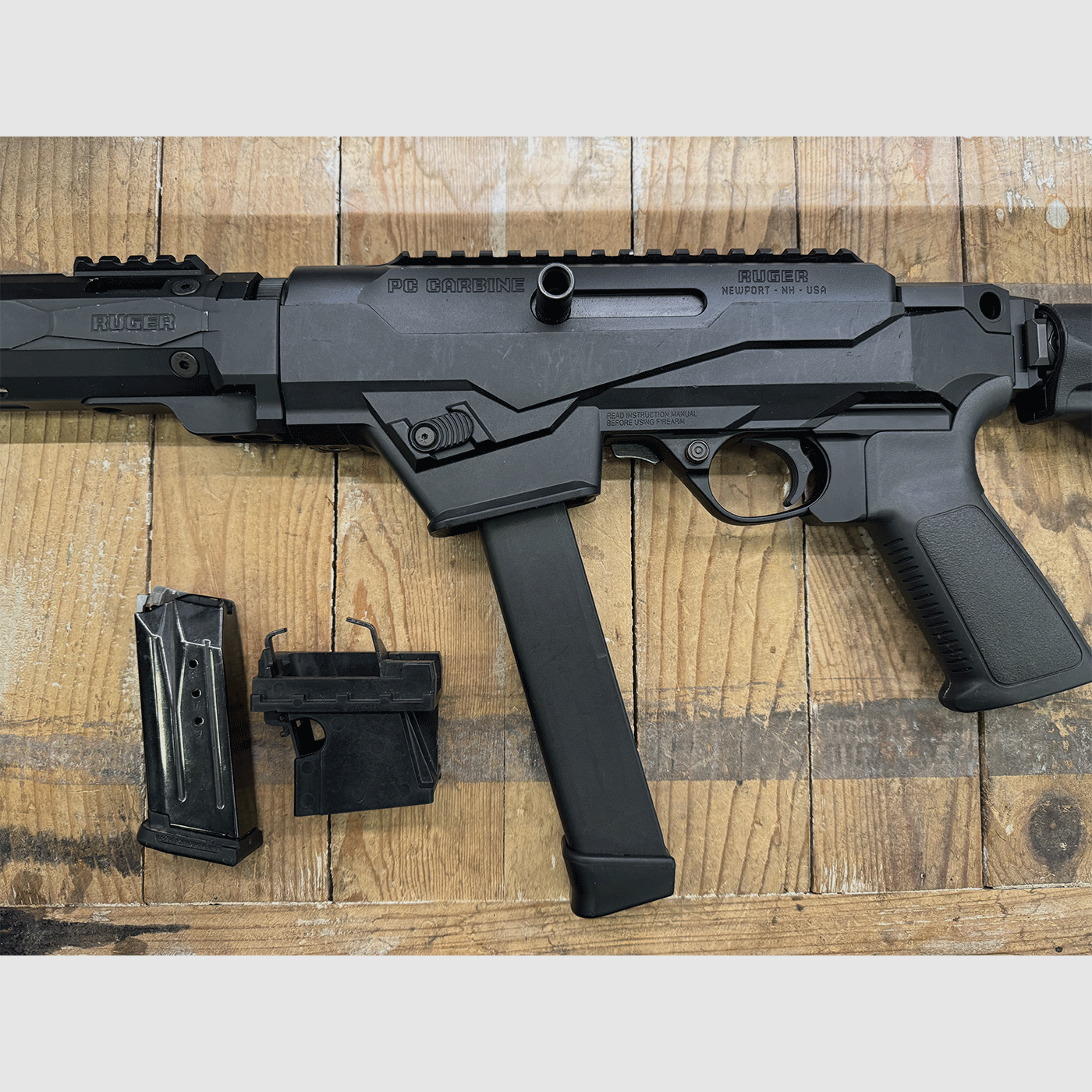 GEBRAUCHT – BÜCHSE – RUGER MOD. PC CARBINE Kal. 9×19, Bild 4 von 5