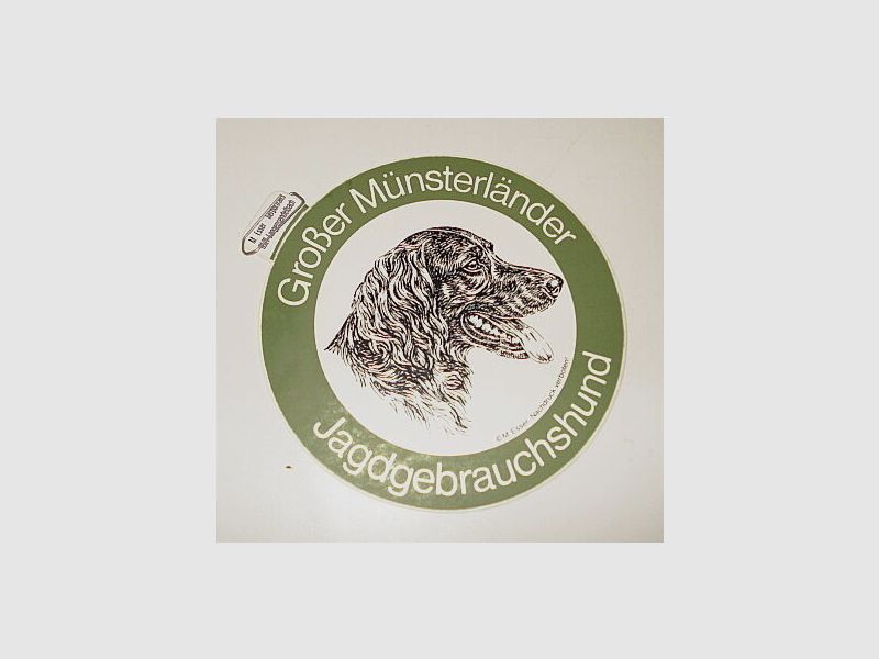 Fritzmann sticker Grote Münsterlander