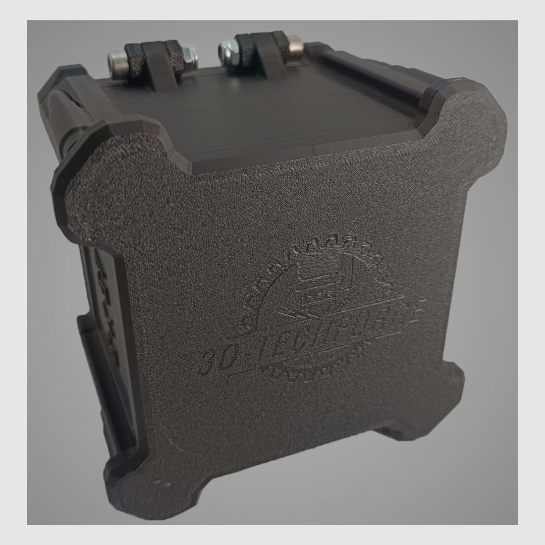 3D-Printed Precision Ammunition Box, Cartridge Box, AmmoBox .338 Lapua Magnum