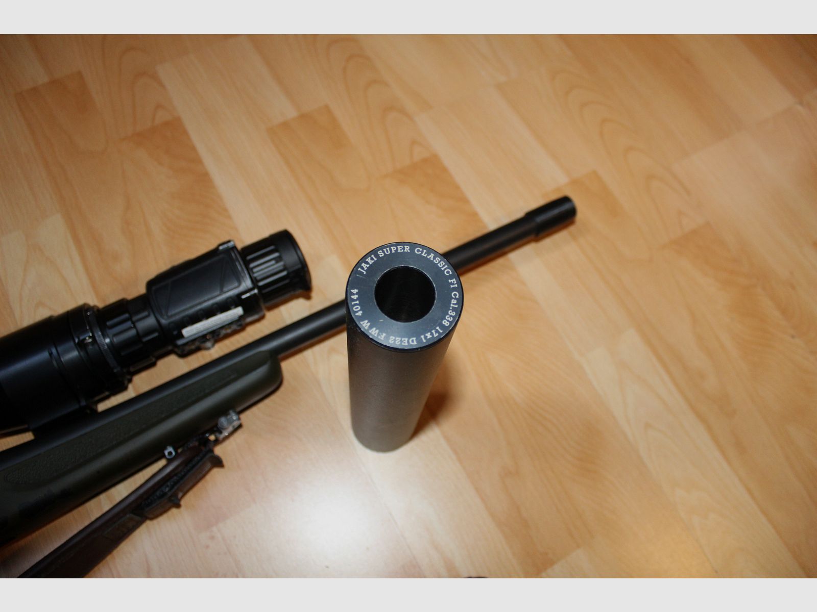 Haenel Jäger 10  8x57IS Komplettpaket. mit ZF DDOptic/Montage  Wärmebild und Schalldämpfer