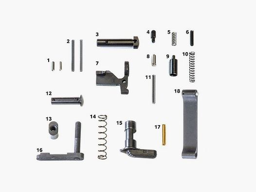 GEISSELE AR15/M4 Kit Estándar de Piezas Inferiores